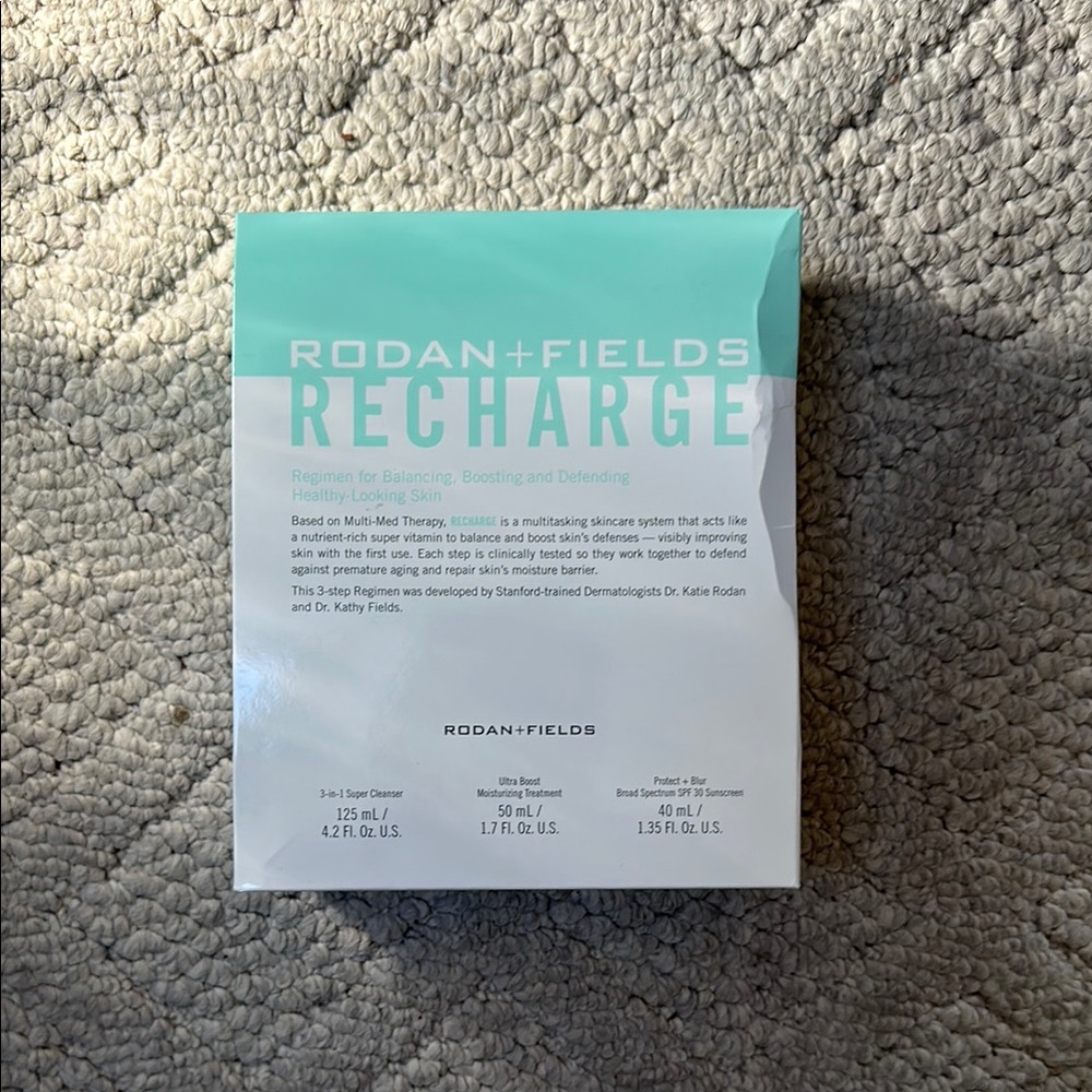 Rodan + Fields Recharge Skincare Set